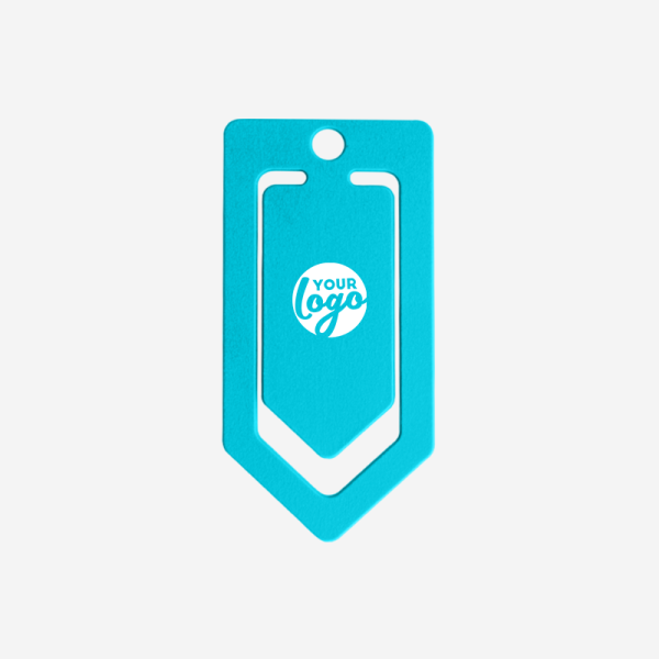 Paper Clip V Shape Large 13 REF 541 PAPER CLIP V SHAPE LARGE TURQUOISE