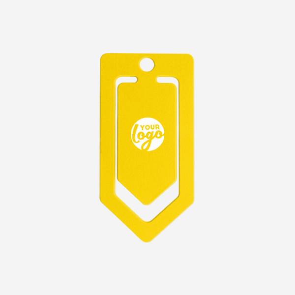 Paper Clip V Shape Large 14 REF 541 PAPER CLIP V SHAPE LARGE YELLOW