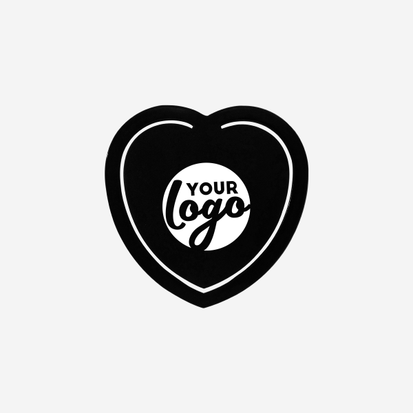 Paper Clip Heart Shape Large 2 REF 543 PAPER CLIP HEART SHAPE LARGE BLACK