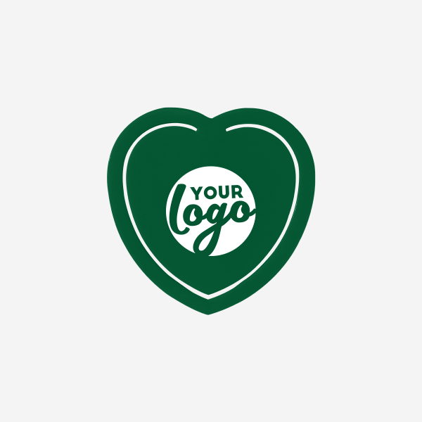 Paper Clip Heart Shape Large 12 REF 543 PAPER CLIP HEART SHAPE LARGE BOTTLE GREEN