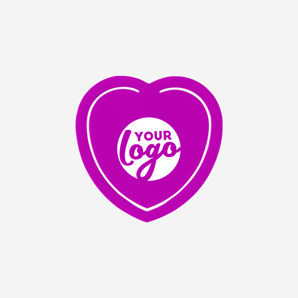 Paper Clip Heart Shape Large 16 REF 543 PAPER CLIP HEART SHAPE LARGE GRAPE