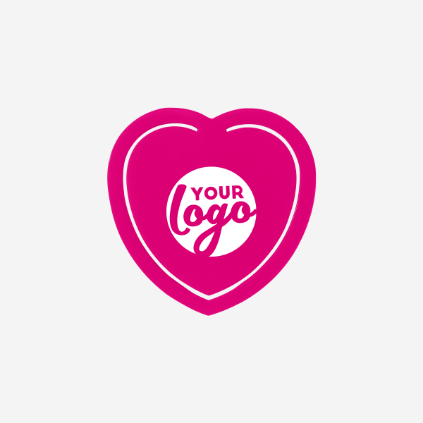Paper Clip Heart Shape Large 6 REF 543 PAPER CLIP HEART SHAPE LARGE MAGENTA