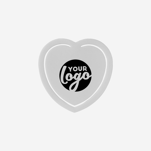 Paper Clip Heart Shape Large 3 REF 543 PAPER CLIP HEART SHAPE LARGE WHITE