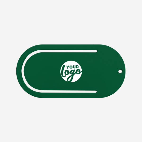 REF 544 PAPER CLIP OVAL LARGE BOTTLE GREEN