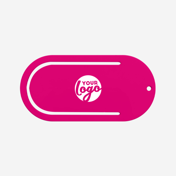 REF 544 PAPER CLIP OVAL LARGE MAGENTA
