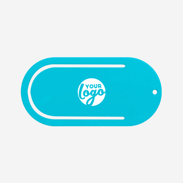 REF 544 PAPER CLIP OVAL LARGE TURQUOISE