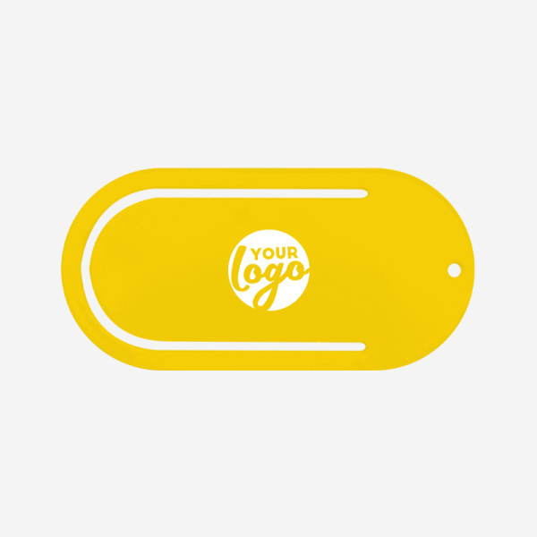 REF 544 PAPER CLIP OVAL LARGE YELLOW