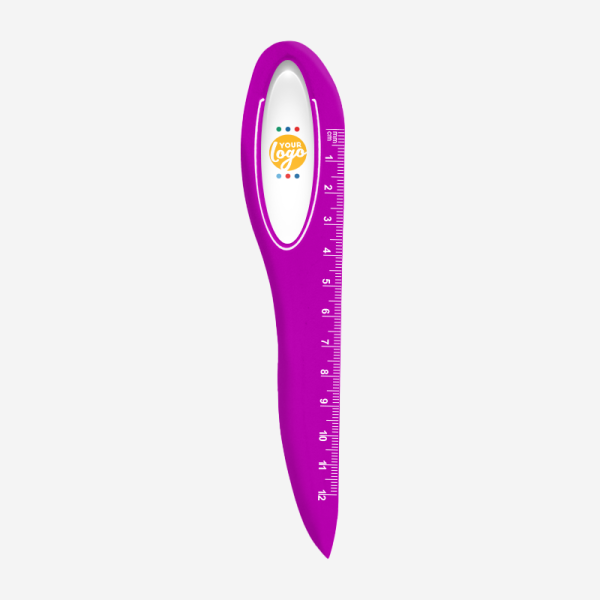 Letter Opener Ruler 12cm 48 REF 581 LETTER OPENER RULER GRAPE