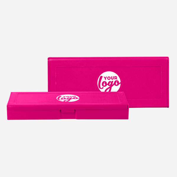Pencil Box - Solid 1 REF 586PP A PENCIL BOX PAD PRINT MAGENTA 1