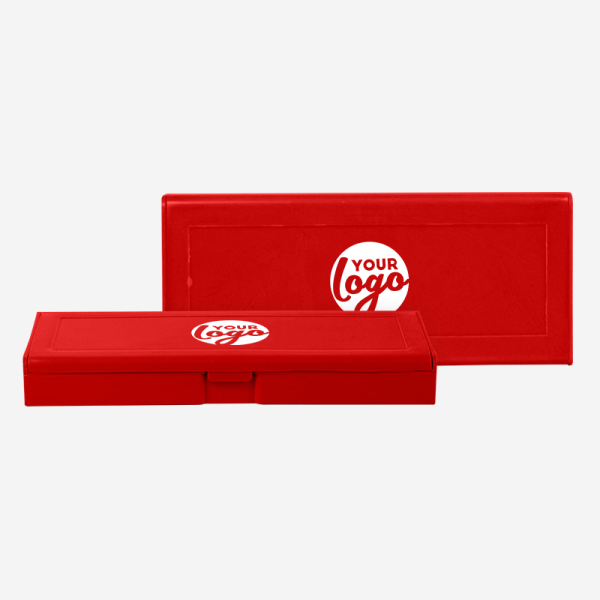 Pencil Box - Solid 5 REF 586PP A PENCIL BOX PAD PRINT RED 1