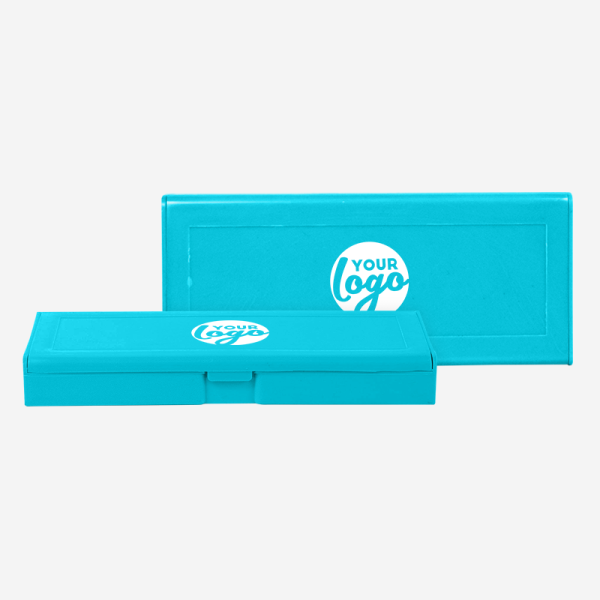 Pencil Box - Solid 13 REF 586PP A PENCIL BOX PAD PRINT TURQUOISE 1