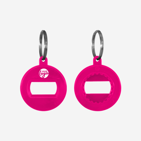 REF BO1 3 FUNCTION OPENER KEY RING MAGENTA