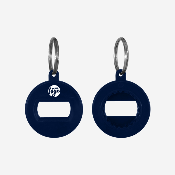 REF BO1 3 FUNCTION OPENER KEY RING NAVY BLUE