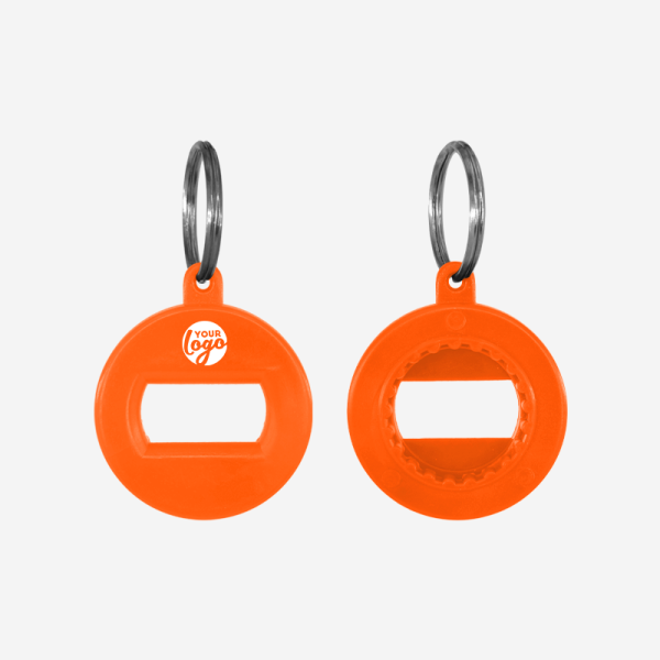 REF BO1 3 FUNCTION OPENER KEY RING ORANGE