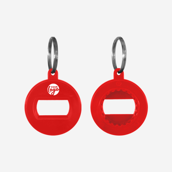 REF BO1 3 FUNCTION OPENER KEY RING RED