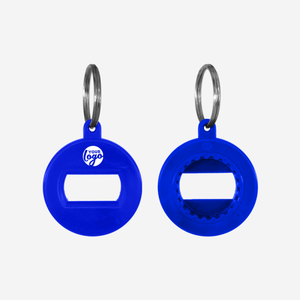 REF BO1 3 FUNCTION OPENER KEY RING ROYAL BLUE