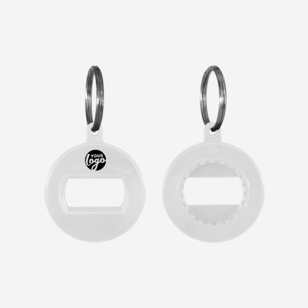 REF BO1 3 FUNCTION OPENER KEY RING WHITE