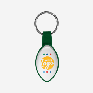 BO13 Oval Shape / Rugby Ball Bottle Opener Keyring