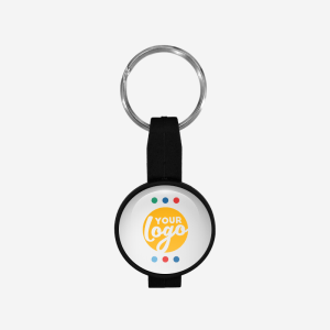 BO14 Round / Soccer Ball Bottle Opener Keyring