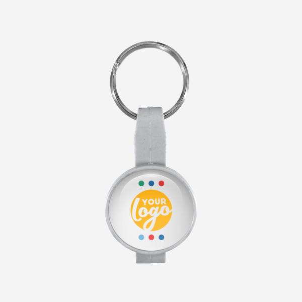 REF BO14 BOTTLE OPENER ROUND SOCCER BALL DOMED STICKER GRAY