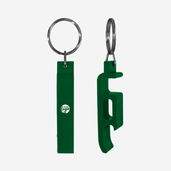 REF BO15 CONTACTLESS KEYRING EMERALD GREEN