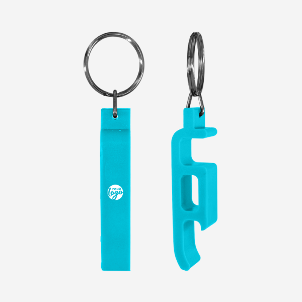 REF BO15 CONTACTLESS KEYRING TURQUOISE