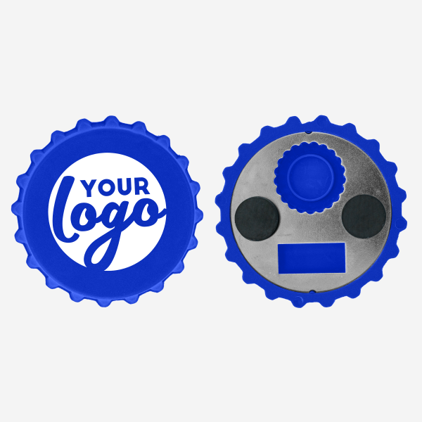 Fridge Magnet / Bottle Opener 8 REF BO4 FRIDGE MAGNET BOTTLE OPENER PAD PRINT ROYAL BLUE