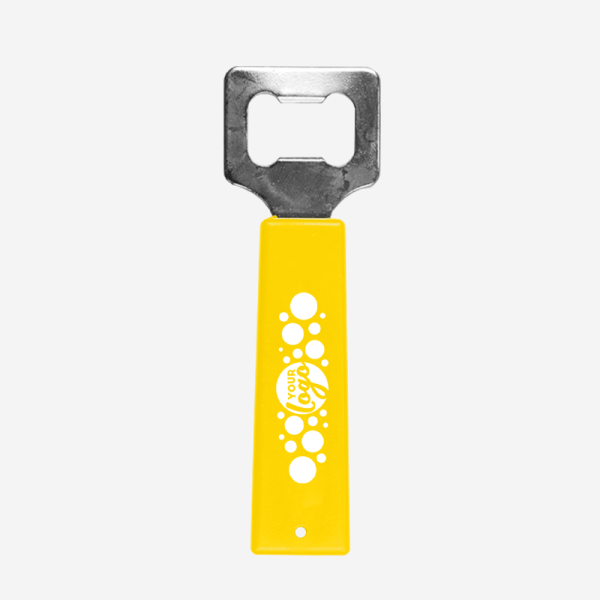 BO6 Bottle Opener 14 REF BO6 HANDLE BOTTLE OPENER YELLOW