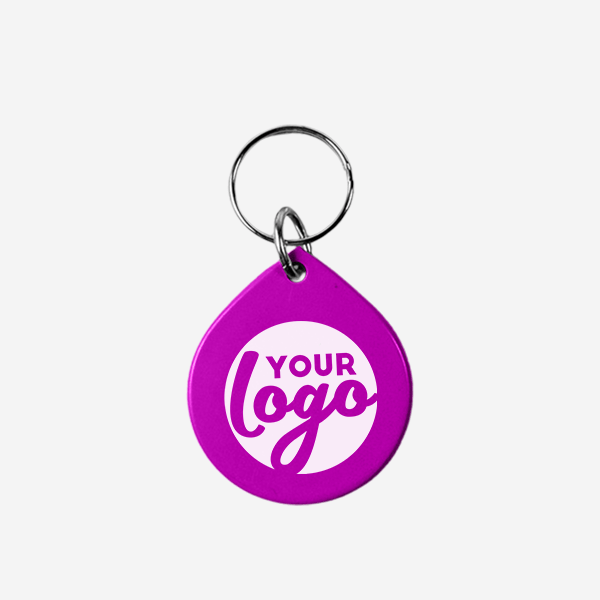 REF CK14 TEAR DROP KEYRING SOLID GRAPE