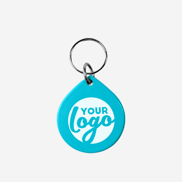 REF CK14 TEAR DROP KEYRING TURQUOISE
