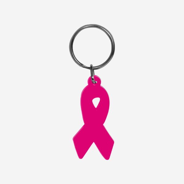 Aids Ribbon Keyring 6 REF CK61 AIDS RIBBON KEYRING MAGENTA