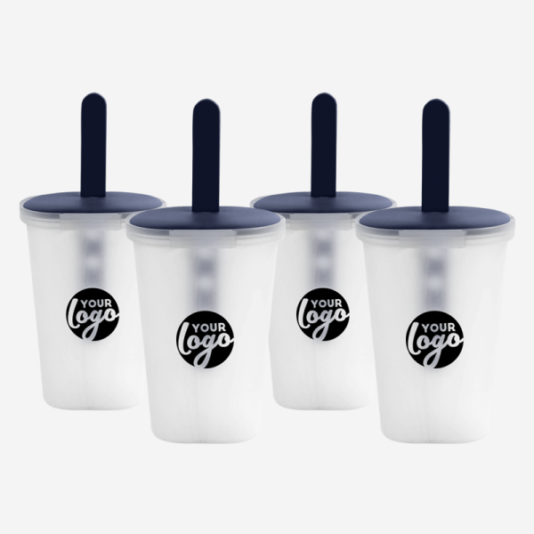 Ice Lolly Holder Set 9 Ref 1017 Ice Lolly Holder 4 Set in Netting Opaque Navy Blue
