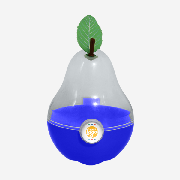 Ref 1043 Pear Container Opaque Royal Blue Dome Sticker
