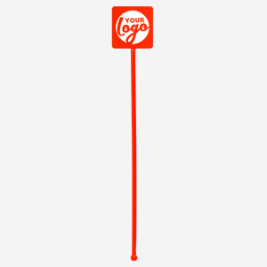 Standard Straight Stem Square Head Swizzle Stick