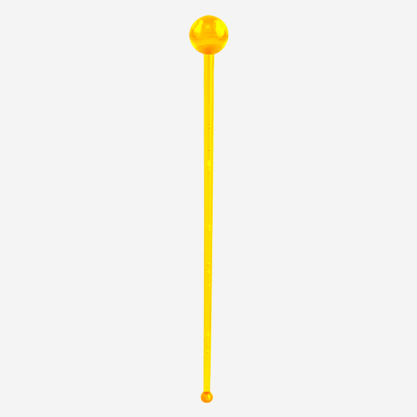 Standard Lolly Pop Swizzle Stick 10 Ref 407 Standard Swizzle Stick Lolly Pop Clear Yellow