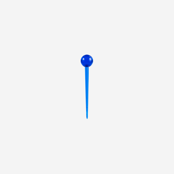 Standard Lolly Pop Cocktail Pick 6 Ref 409 Standard Swizzle Stick Lolly Pop Clear Lumo Blue