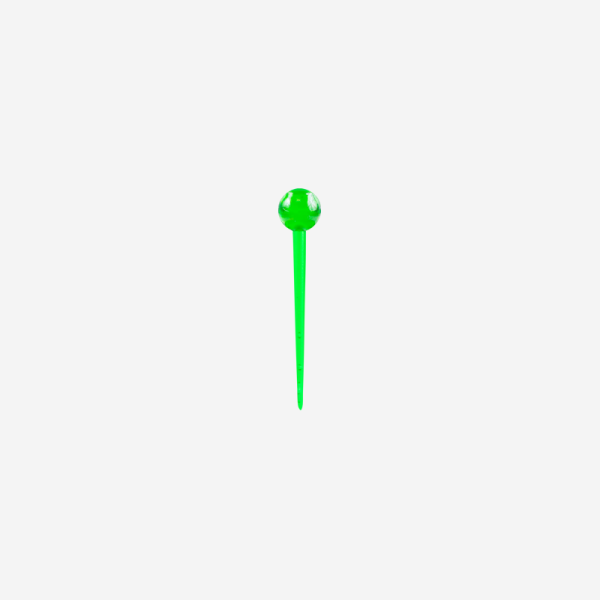 Standard Lolly Pop Cocktail Pick 7 Ref 409 Standard Swizzle Stick Lolly Pop Clear Neon Green