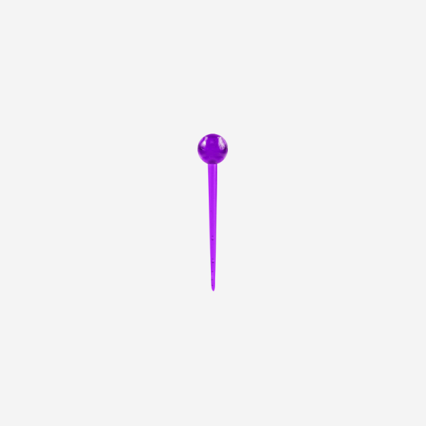 Standard Lolly Pop Cocktail Pick 12 Ref 409 Standard Swizzle Stick Lolly Pop Clear Purple