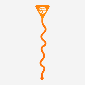 Funky Stem Triangle Head Swizzle Stick