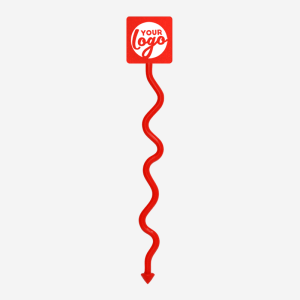 Funky Stem Square Head Swizzle Stick