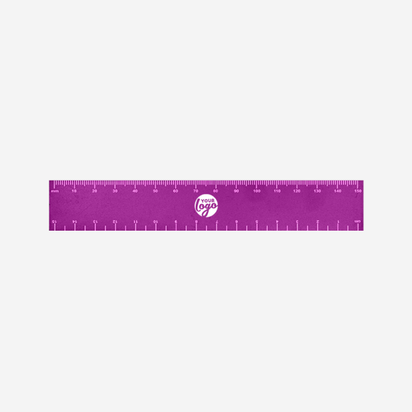 Ref 513 Budget Ruler 15cm X 25mm Grape