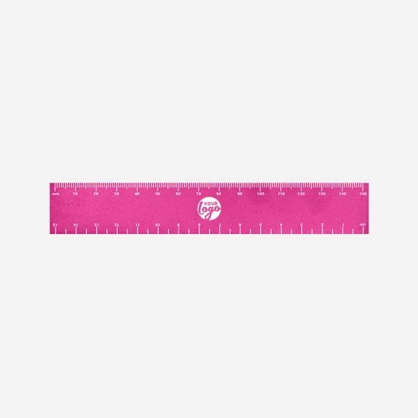 Ref 513 Budget Ruler 15cm X 25mm Magenta