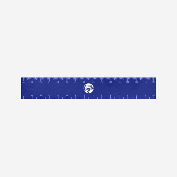 Ref 513 Budget Ruler 15cm X 25mm Royal Blue