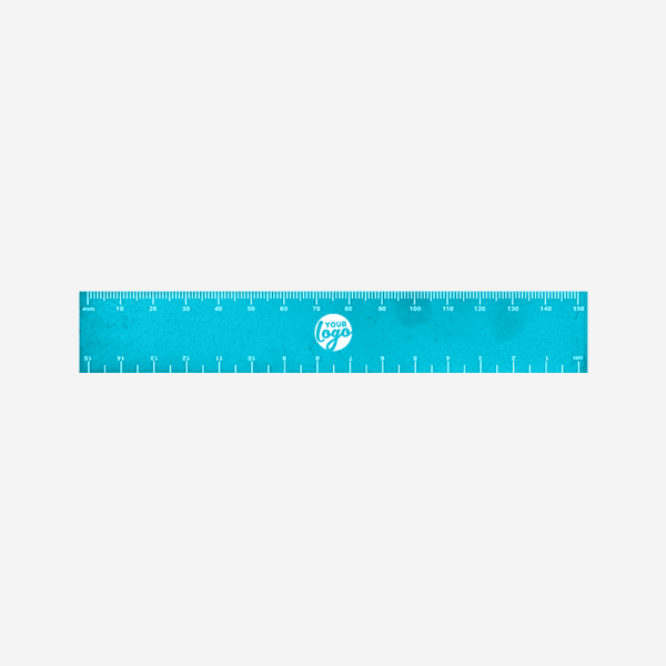 Ref 513 Budget Ruler 15cm X 25mm Turquoise
