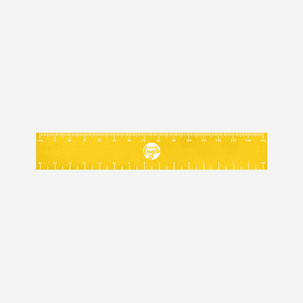 Ref 513 Budget Ruler 15cm X 25mm Yellow