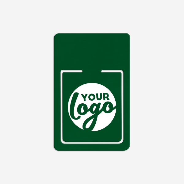 Ref 536 Paper Clip Rectangle Large Emerald Green