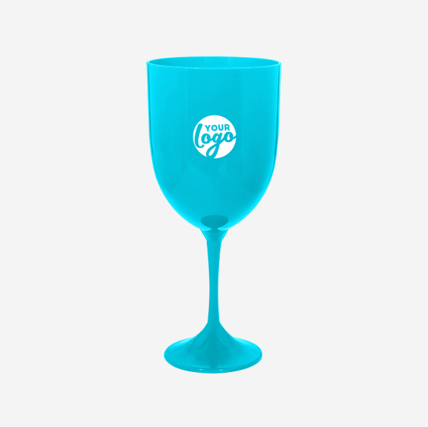 Long Stem Wine Glass - Solid 13 REF 1309PP TULIP LONG STEM GLASS NEW MOULD 350ML TURQUOISE