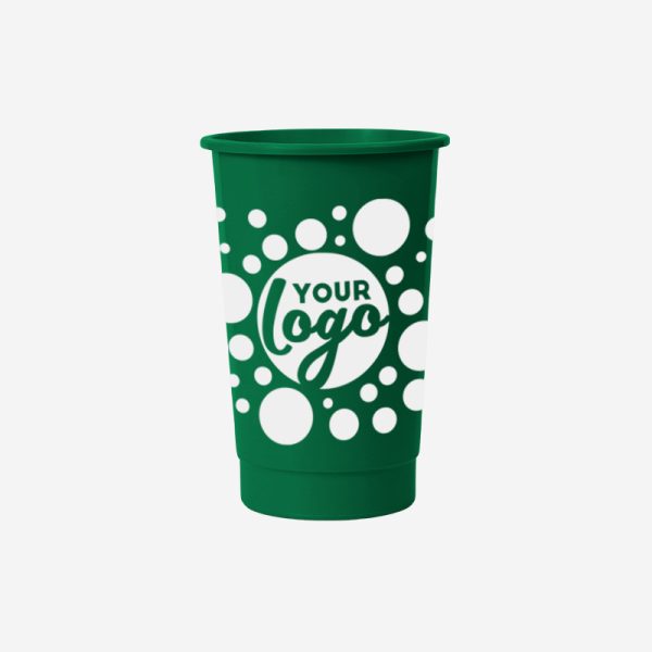 Party Tumbler 350ml Lite 12 REF 1499 TUMBLER 350ML SOLID SILKSCREEN BOTTLE GREEN