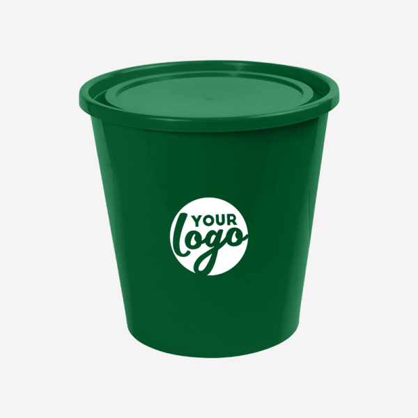 REF 1699 STORAGE BUCKET WITH LID EMERALD GREEN 2
