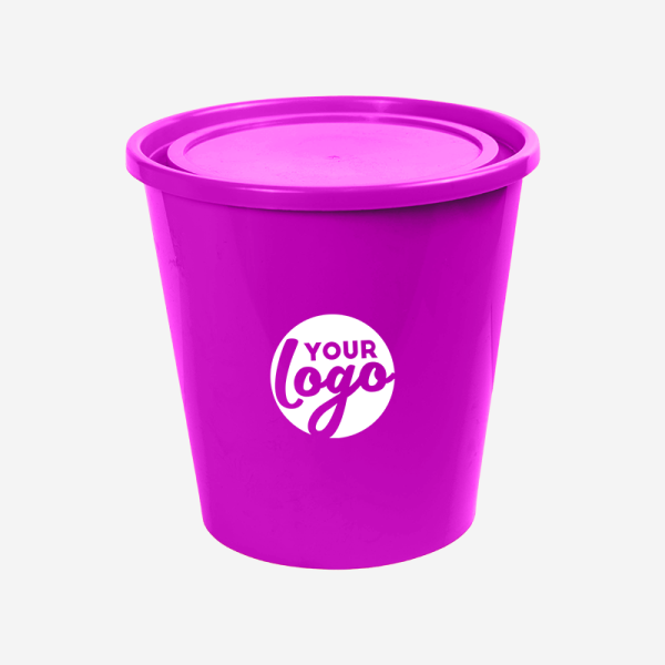 REF 1699 STORAGE BUCKET WITH LID GRAPE 2